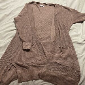 Womens Sonoma good for life XXL brown/chocolate cardigan.
